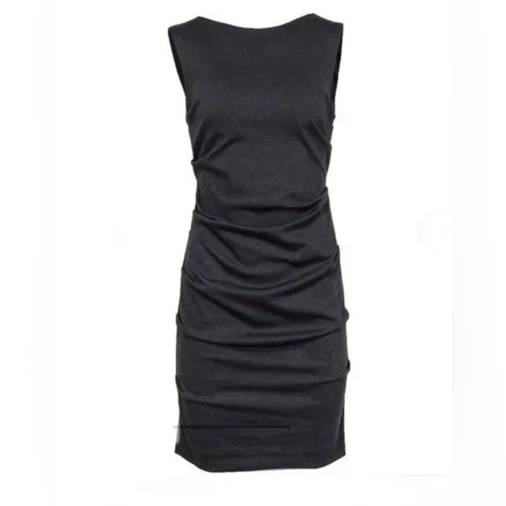 Nicole Miller Artelier Grey Sleeveless Sheath Dress